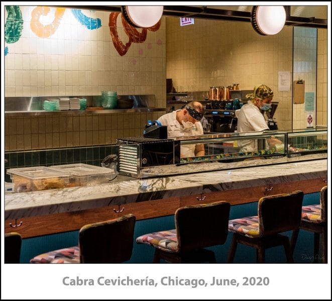 Cabra Cevichería, Chicago, June, 2020