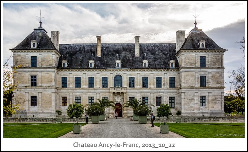 A Barge Cruise on the Burgundy Canal, Day 3, Part 2, Ancy-le-Franc, Chassignelles